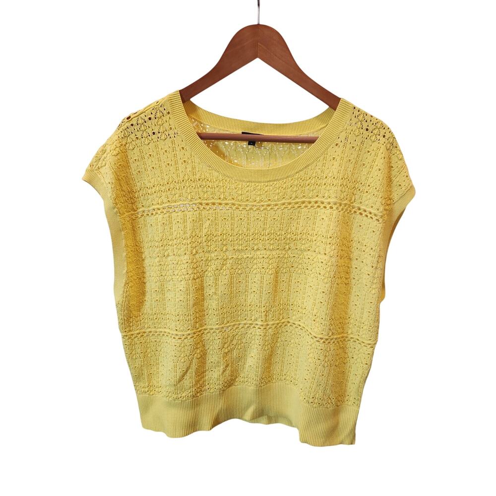NWOT Express Open Knit Top Size XL
